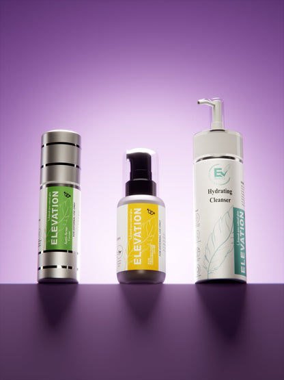 Elevation Beauty Anti Acne Bundle skincare set for breakouts